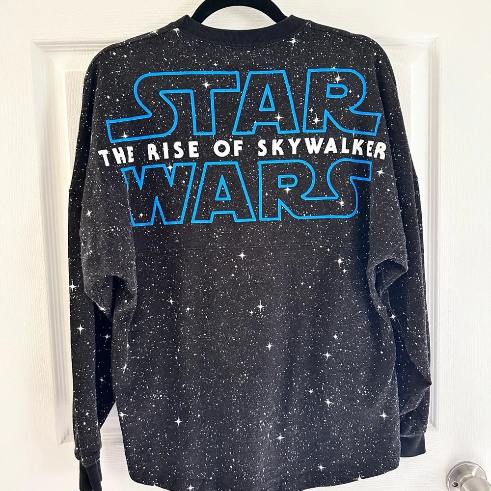 Disney Star Wars rise of skywalker Black Spirit Jersey - Picture 2 of 5